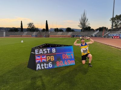 Ben East Breaks 80 Metres in France