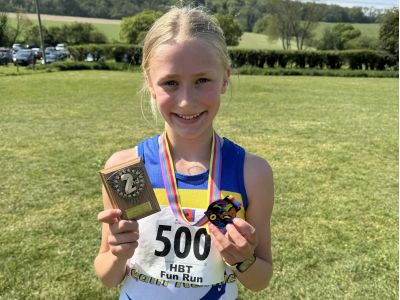 Junior Race Success at Hurstbourne Tarrant Fun Runs